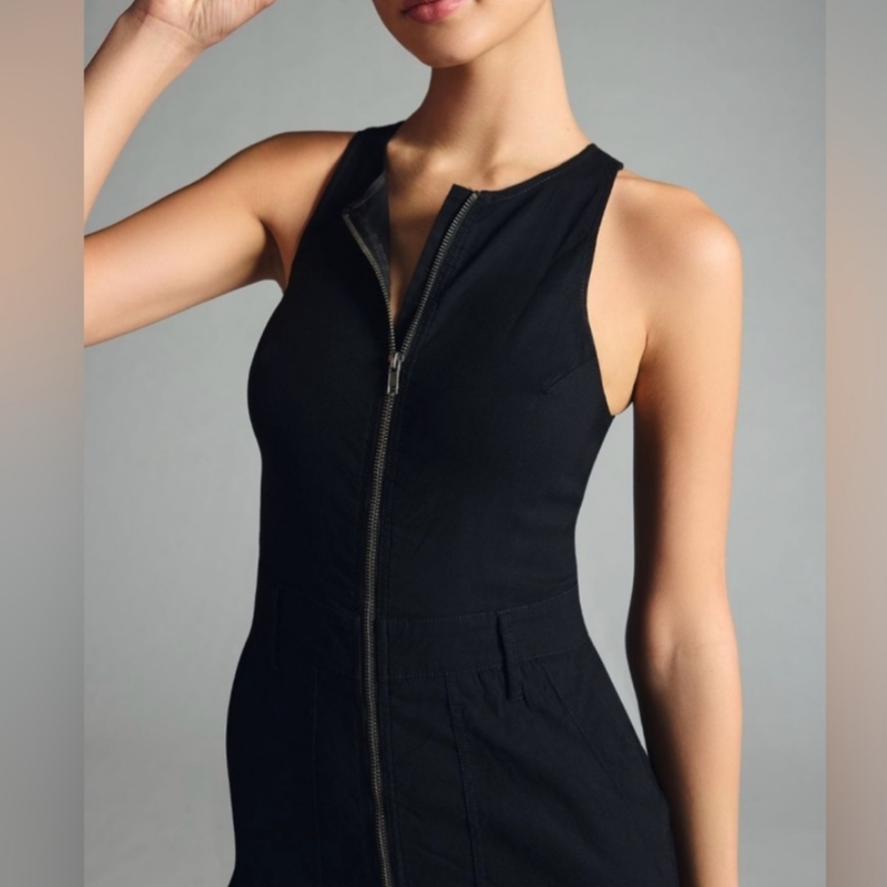 Anthropologie Maeve The Naomi Workwear Jumpsuit Size 8 - Picture 9 of 9